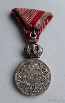 RU Stříbrná signum laudis FJI - 6