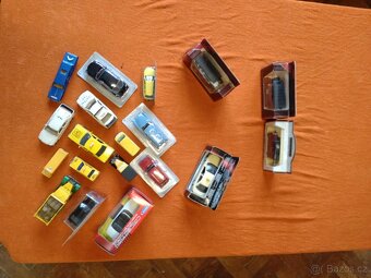 Modely aut TAXI 93 kusů POUZE KOMPLET - 6