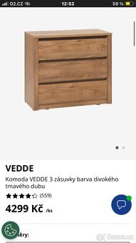 Prodám set nábytku – divoký dub - 6