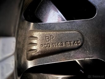 Zimní ALU kola Mazda s pneu 205/60/R16 Continental - 6