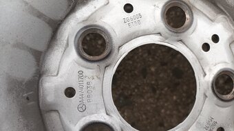 V klasse Vito Viano originální disky 225/55 r17 Continental - 6