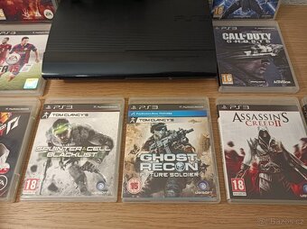 Ps3 SuperSlim + 12 her (500GB) - Top stav - 6