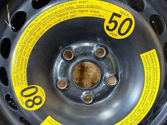 REZERVNÍ KOLO S VÝPLNÍ VW PASSAT 3C0601027 5X112 205/55R16 - 6