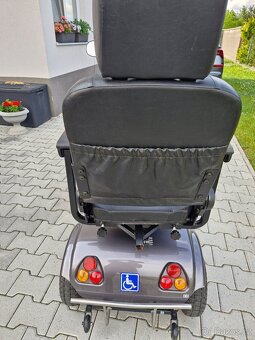 Skutr čtyřkolový pro seniory - invalidní vozík - 6