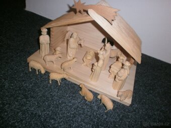 betlém z lipového a smrkového dřeva 14a3 - 6