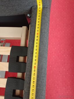 Kvalitní postel včetně roštu a matrace - 6