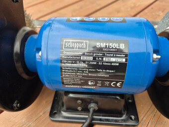 Dvoukotoučová bruska SCHEPPACH SM 150 LB - 6