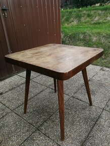 Starožitný konferenční stolek k renovaci - 6