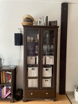 Tv stolek+stolek+komoda+vitrina Ikea Markor - 6