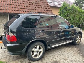 Bmw x5 e53 3.0d 135kw black sapphire metallic vůz na díly - 6