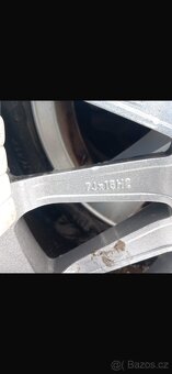 Alu kola dvoj rozteč r16 5x100/112 - 6