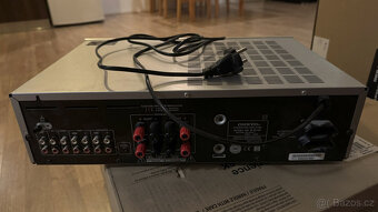 ONKYO A9155 HiFi zesilovač stereo 2x65W stříbrný - 6