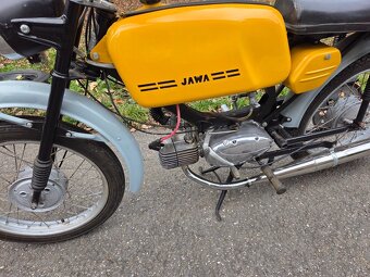 Jawa 23 Mustang bez TP, žlutý funkční, velice pěkný 4. - 6