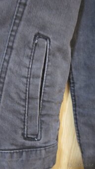 Nádherná nová černá džínová bunda vel. S - 6