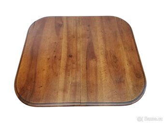 Masivní dřevěný starožitný stůl - 6