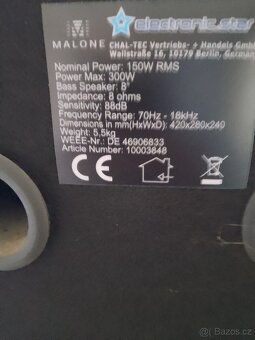 Reproduktory + zesilovače - 6