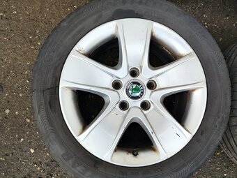 16"letní alu sada Crateris 5x112 origo Škoda Octavia 2 Golf - 6
