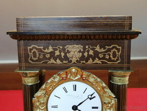 Starožitné sloupkové hodiny, 1889 - 6