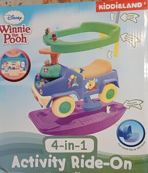 Odrážedlo 4 v 1 Medvídek Pu - 6