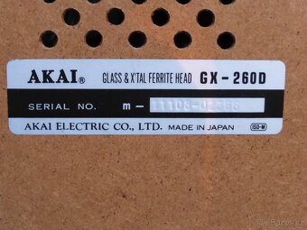Akai GX-260 D špičkový kotoučový magnetofon - 6