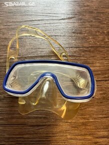 Set na potápění ploutve a potápěčské brýle,šnorchl - 6