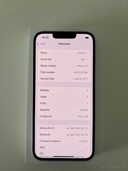 iPhone 13, 128GB - TOP STAV - 6