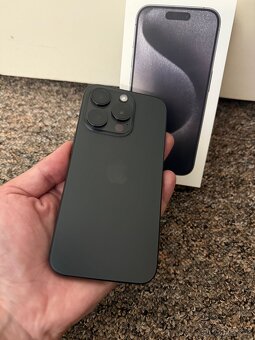 Apple iPhone 15 Pro 512gb Black. TOP stav, zaruka do 9/26 - 6