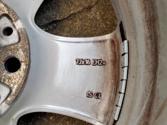Alu kola originál BMW 1 7J x16 EH2, 5x120, IS 44, letní pneu - 6