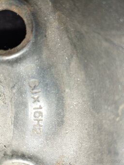 Plechový disk 5x100 r15 - 6