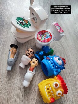 Velký mix hraček toy Story, pexeso, autíčka, sady, hry - 6