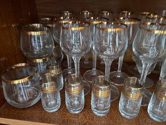 Sady starých skleniček - různé druhy - 6