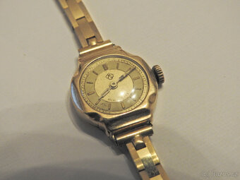 Starožitné dámské hodinky Glashütte - 6