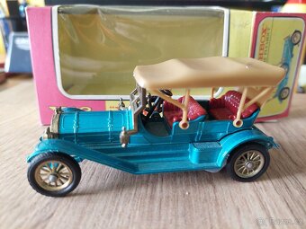 Matchbox yesteryear Y12 THOMAS FLYABOUT OBRÁCENÝ ŠTÍTEK - 6