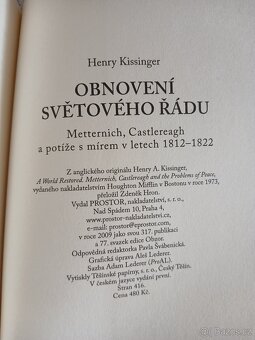 Obnovení světového řádu Metternich,... - 6