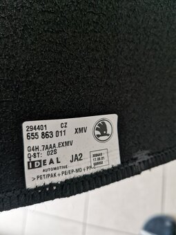 sada nových koberců Škoda Scala, Kamiq, - 6