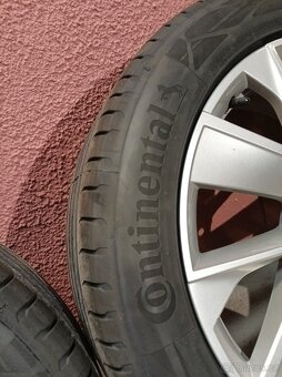 Prodám sadu alu disků Škoda Enyaq 20" Vega s novými pneu - 6