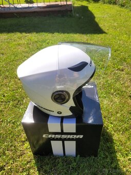 Helma Cassida reflex - Bílá velikost S - 6