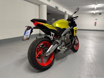 Aprilia Tuono 660, QS, ČR původ, provoz 2023, 6500 km - 6
