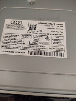 Rádio Audi A6 c7 - 6