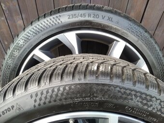 Zimní alu sada Škoda Kodiaq 20" 5x112 - 6