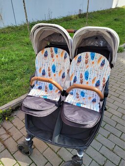 Enzo Twin Duo Sportovní Kočárek pro Dvojčata - 6