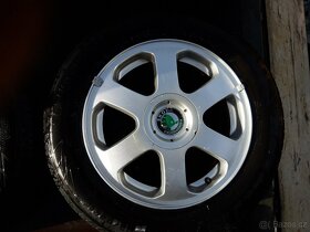 Alu kola hliníkové disky Škoda Octavia 1 6,5 x 15 ET 43 - 6
