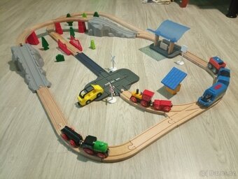 Dřevěná vláčkodráha 5,5 m - 6