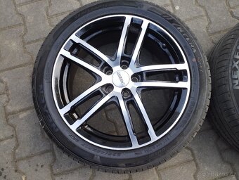 ALU kola 5x100 r17 + pneu - 6