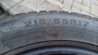 215 55 17 Dunlop wintersport 5 zimní 2 kusy - 6
