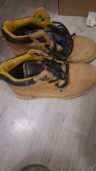 Sada 2pár Bot + Brusle. Kluk, zimní boty kůže 33-34, podzim - 6