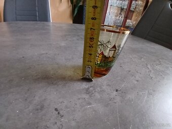 Malá retro sběratelská sklenička Konopiště - 6
