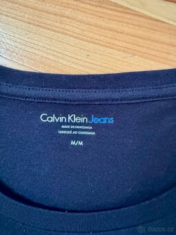 Černé tričko Calvin Klein Jeans vel. M - 6