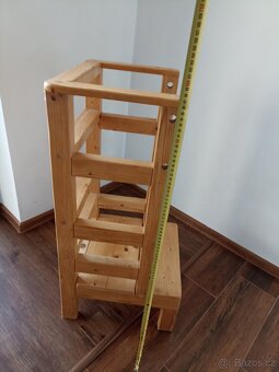 Dětská dřevěná rostoucí židle - 6