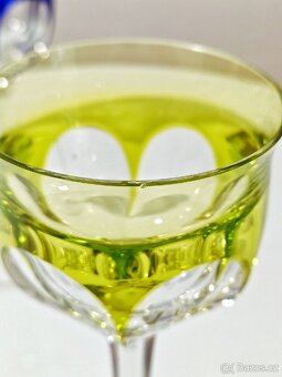 3 skleničky Moser - 6